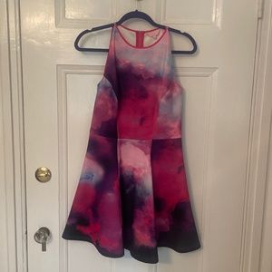 Ted Baker multicolor sleeveless colorful dress